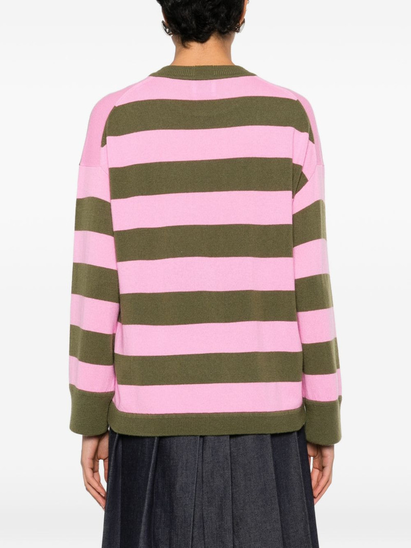 striped-pattern sweater 4