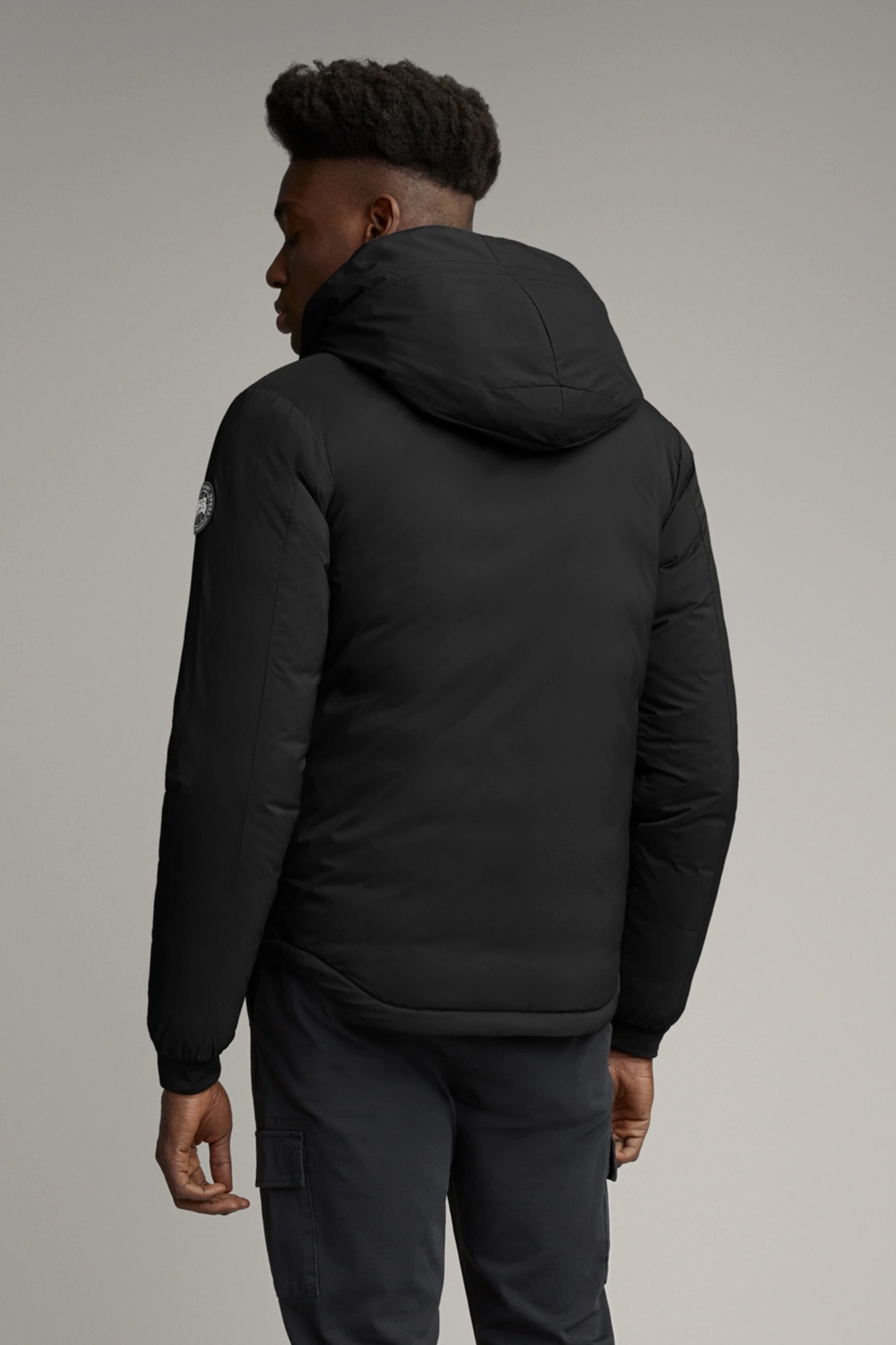 MEN'S LODGE DOWN HOODY BLACK LABEL - 5