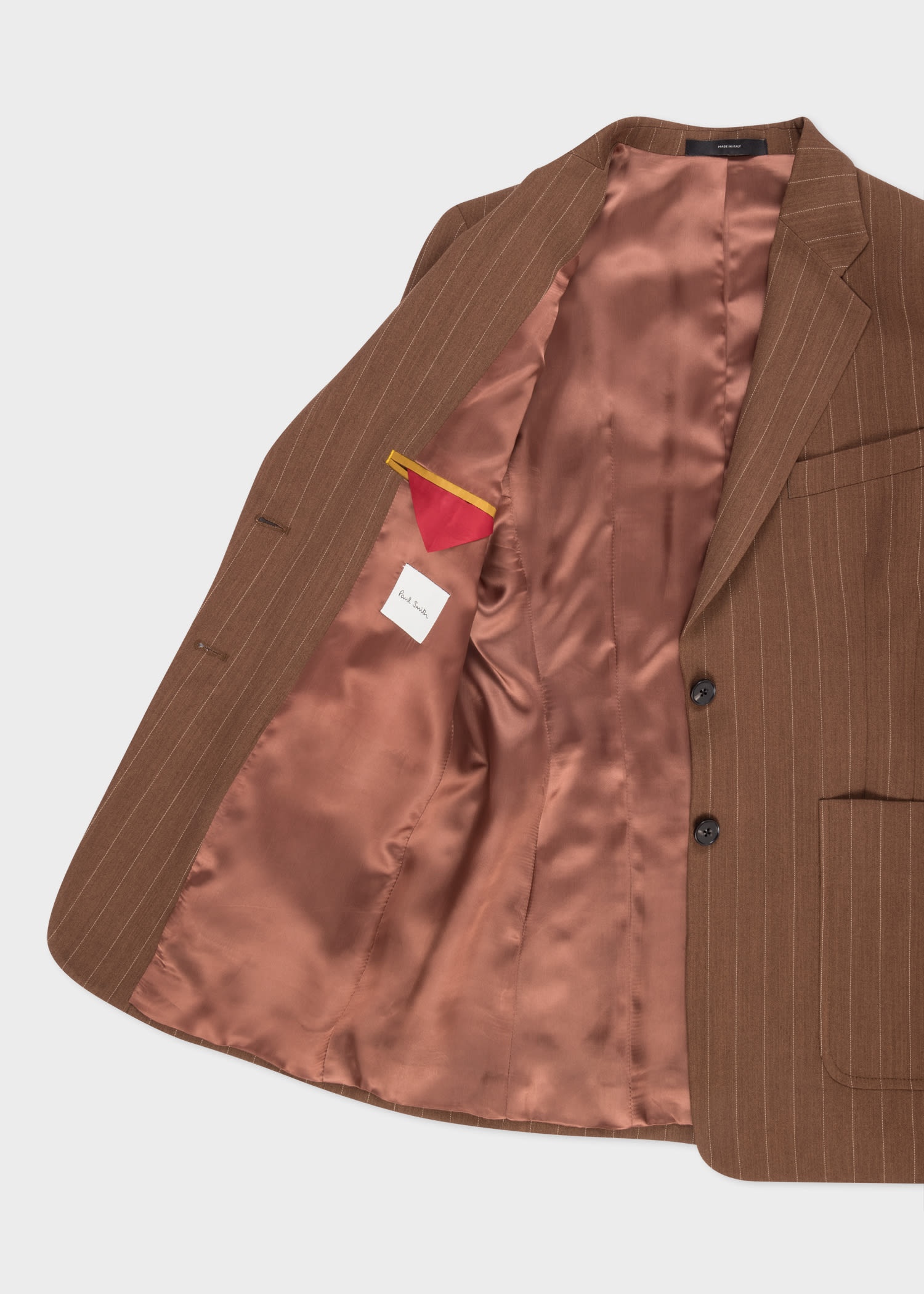 Wool-Blend Pinstripe Blazer - 4