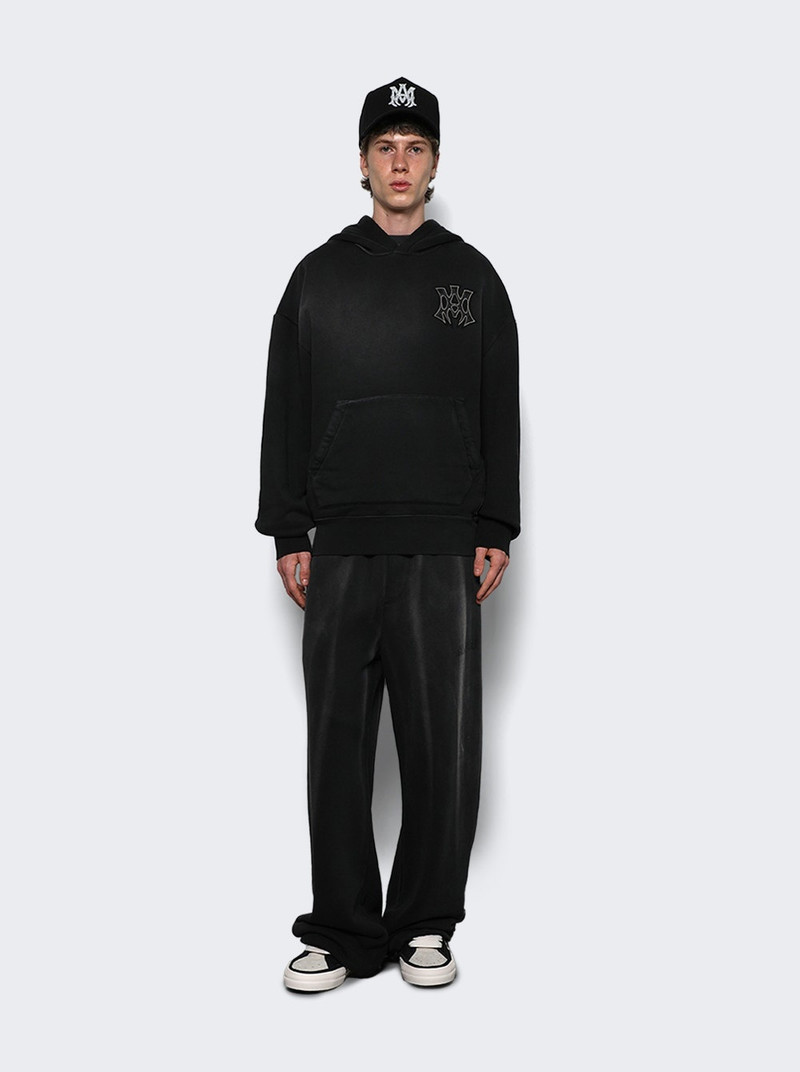 AMIRI Hollywood Oversized Hoodie Black outlook