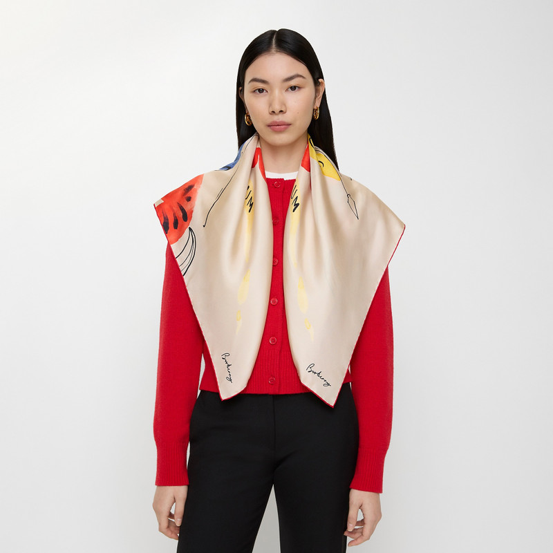 Watercolour EKD​ Silk Scarf 3