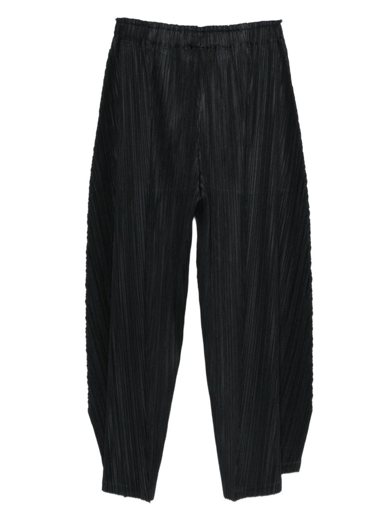 Pleats Please Issey Miyake pleated trousers outlook