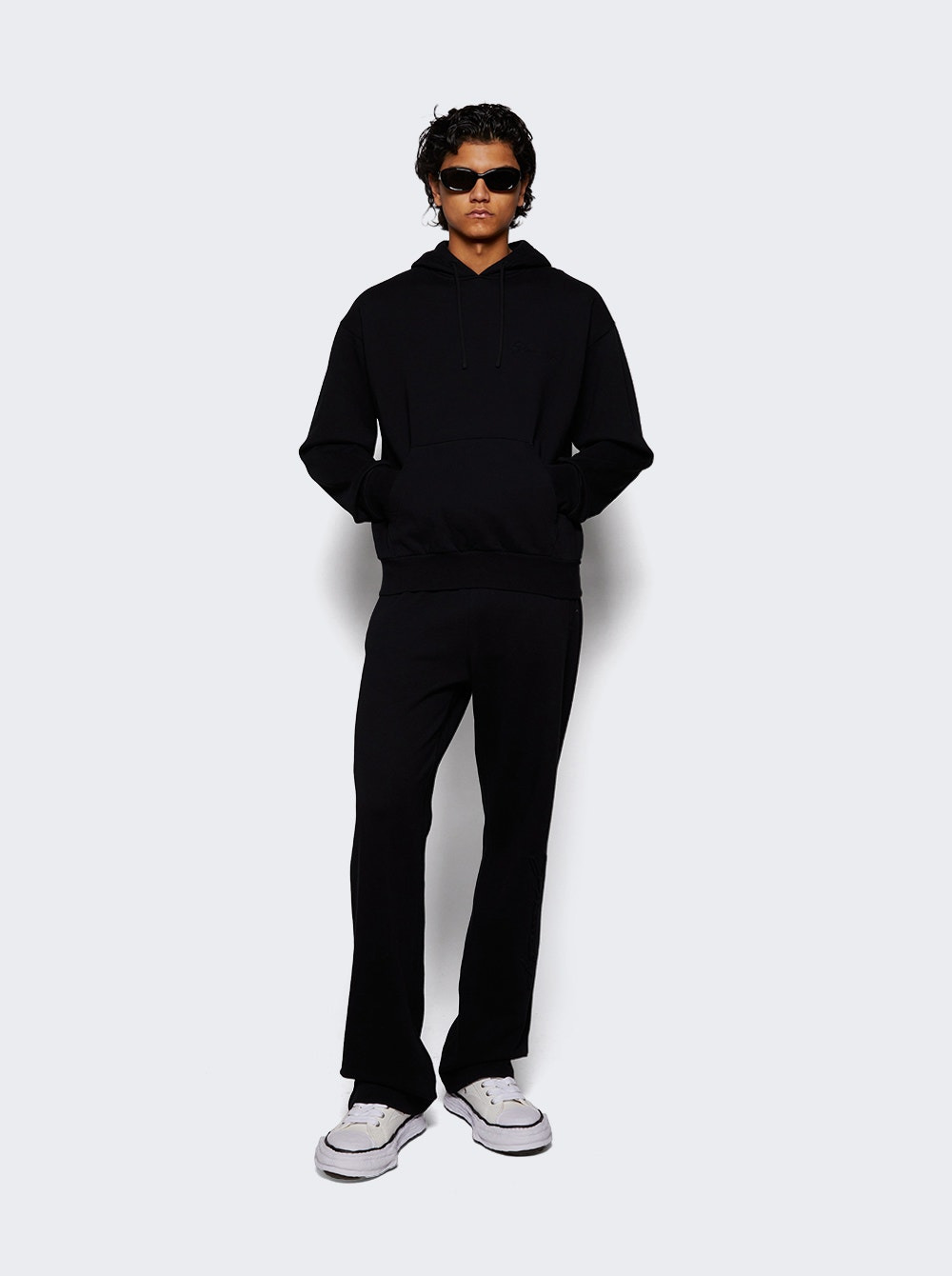 Boxy Fit Hoodie Black - 2