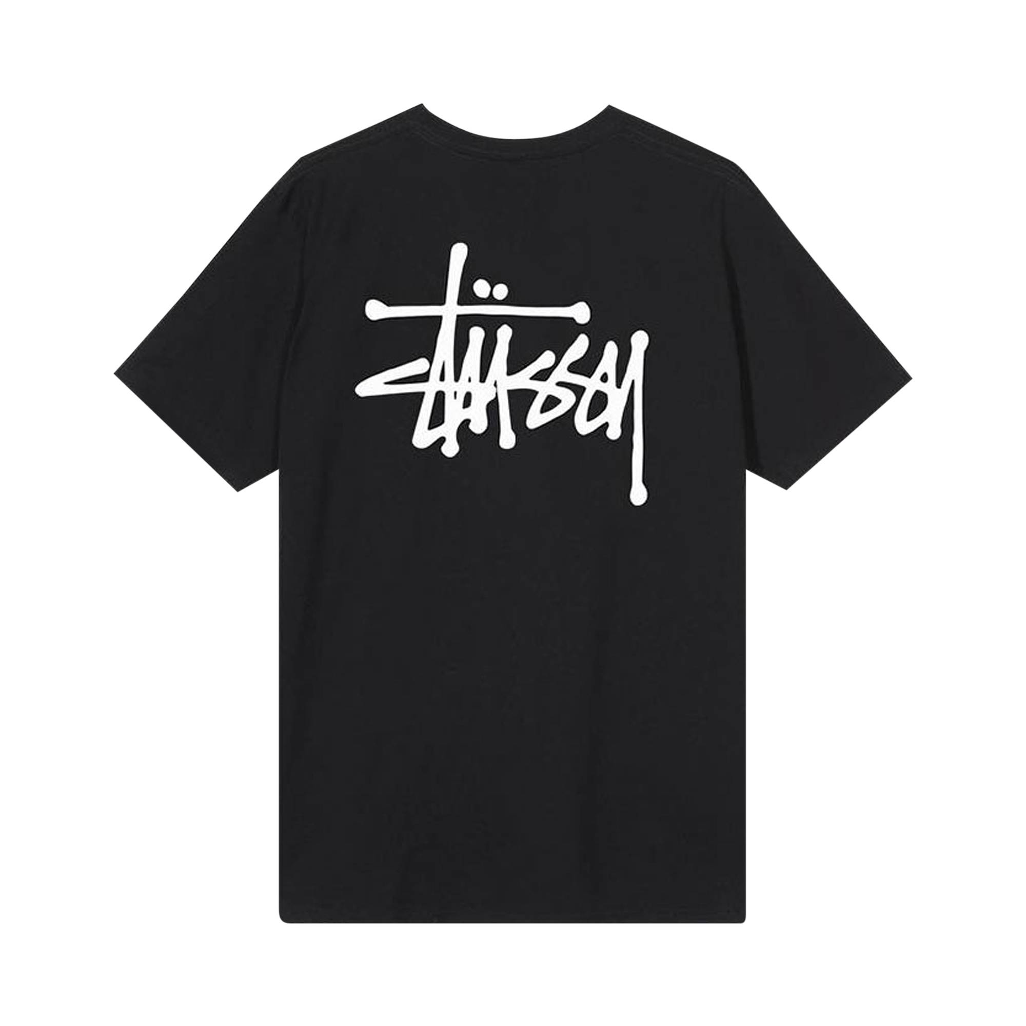 Stussy Basic Tee 'Black' - 2