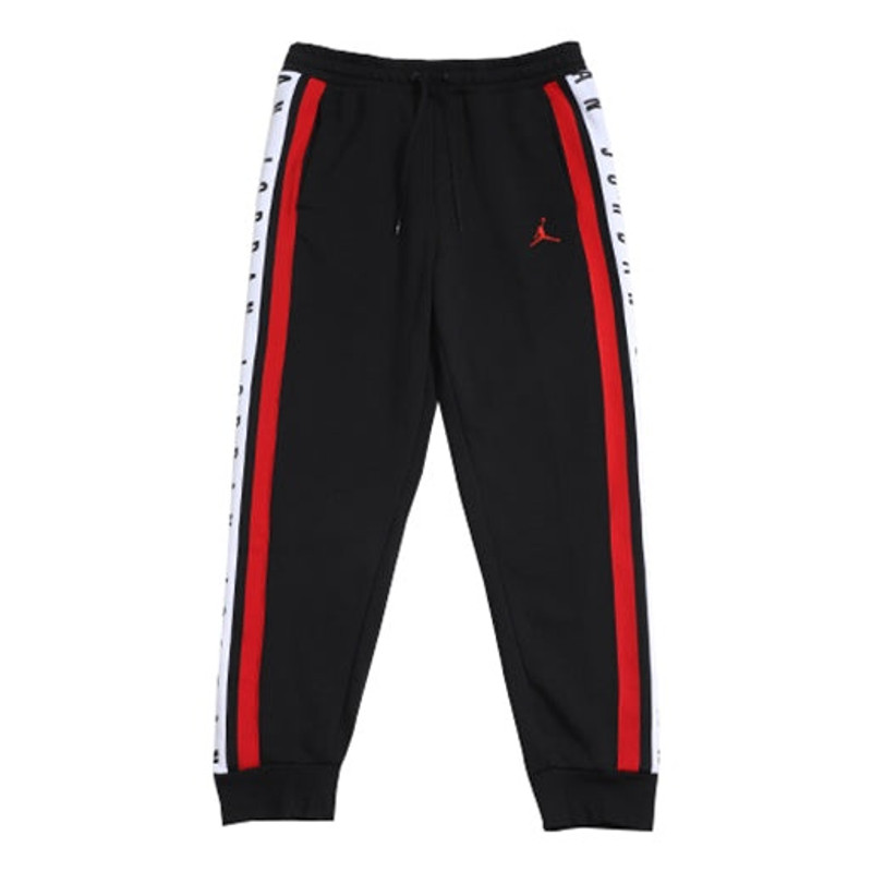 Air Jordan Bundle Feet Sports Fleece Lined Basketball Long Pants Black BQ5665-010 - 1