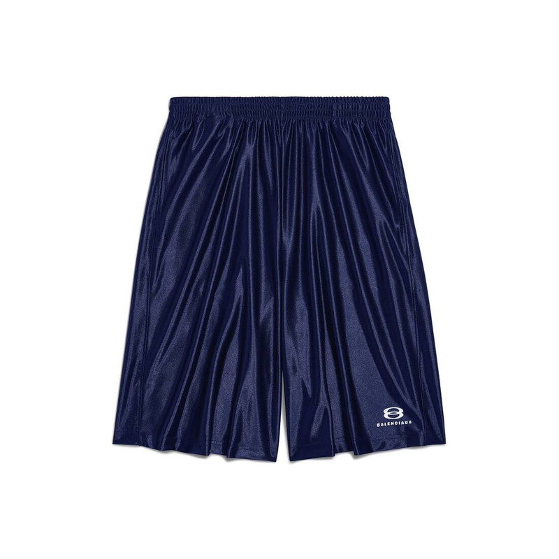 Men's Unity Sports Icon Basketball Shorts in Dark Blue/white 1