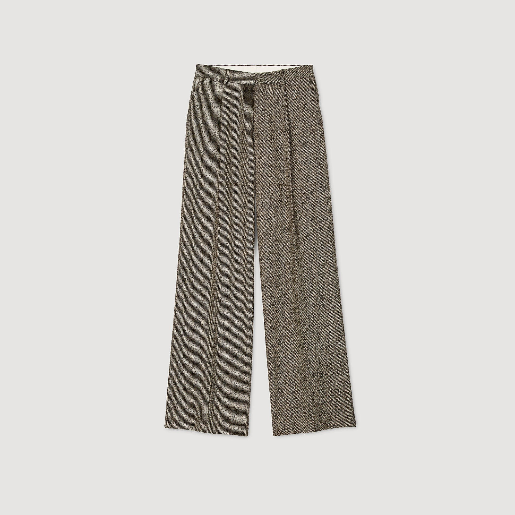WIDE-LEG SUIT TROUSERS - 6