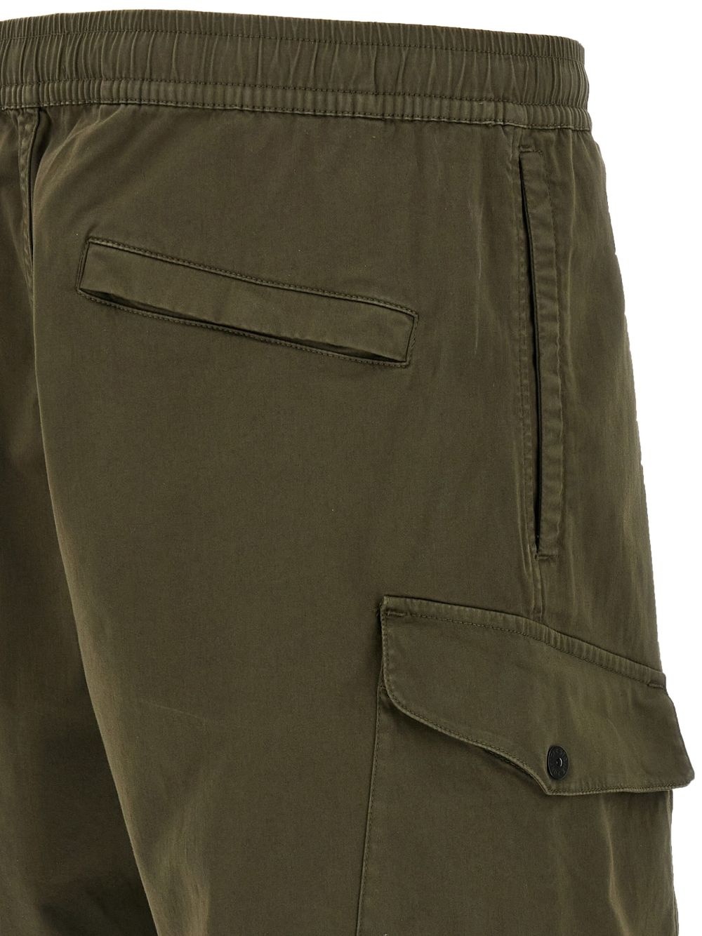 Compass-badge bermuda shorts - 4