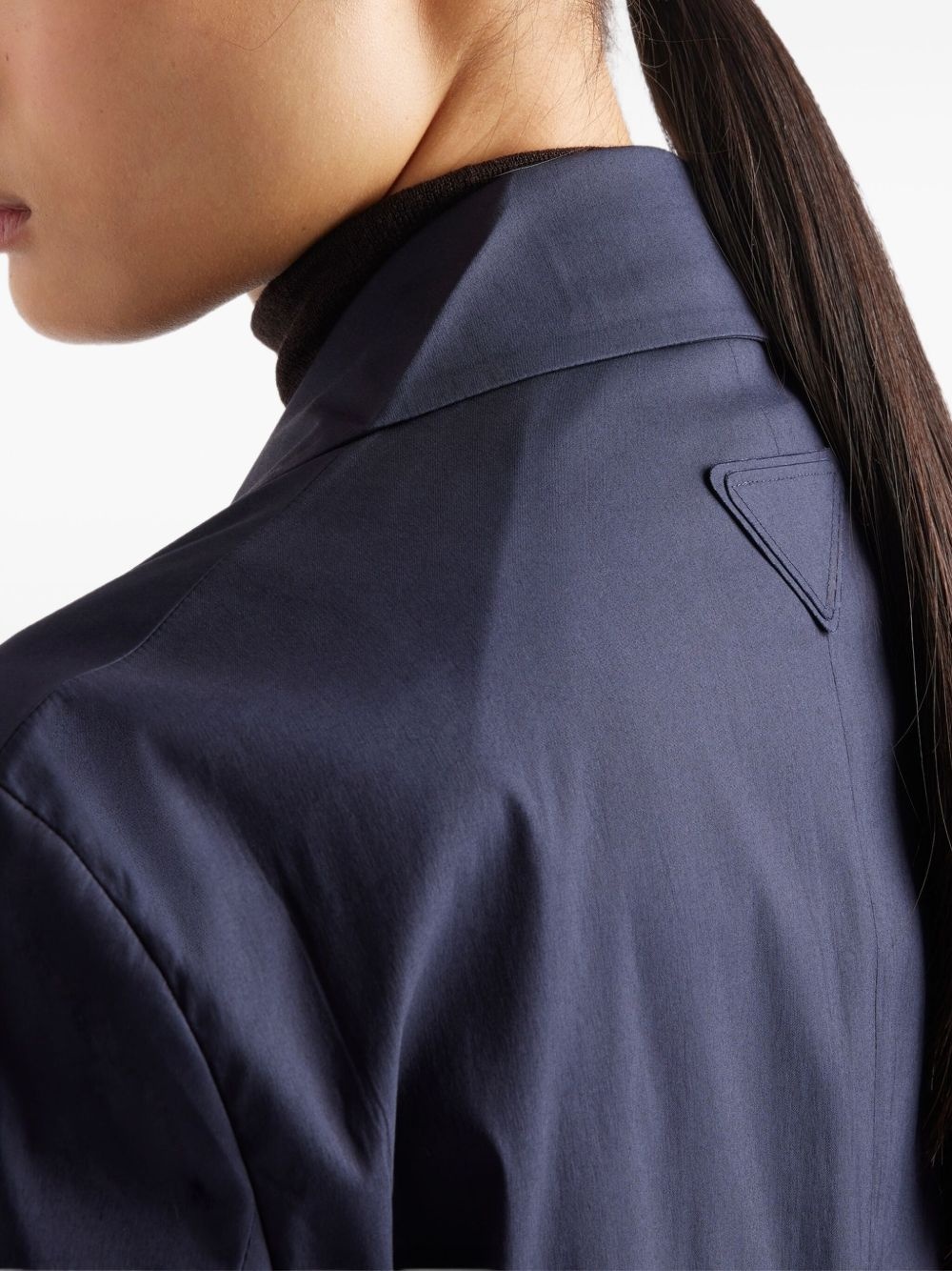 poplin blazer - 6