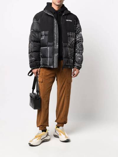 Marcelo Burlon County Of Milan Astral puffer jacket outlook