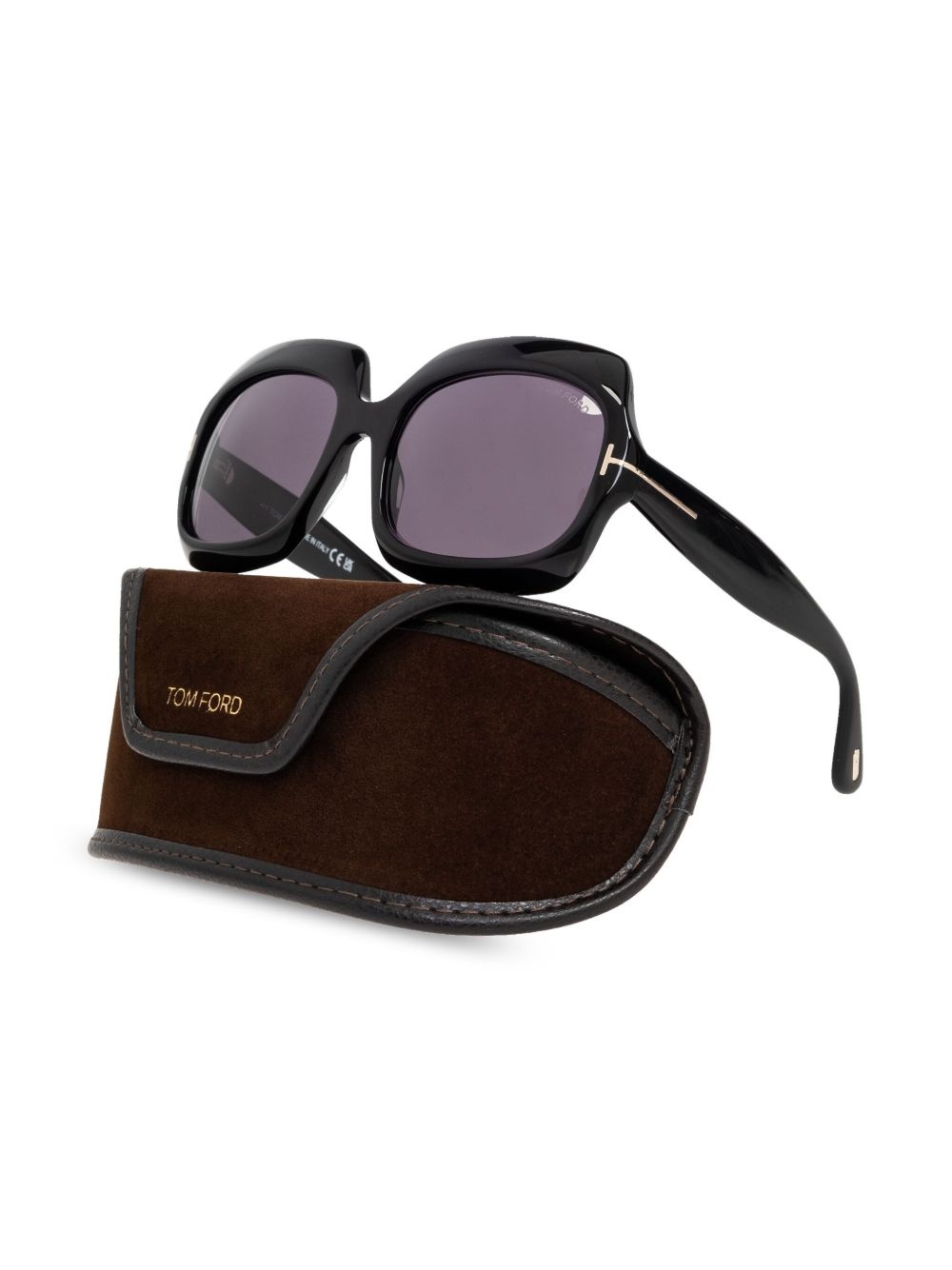 FT1155 oversize-frame sunglasses - 3