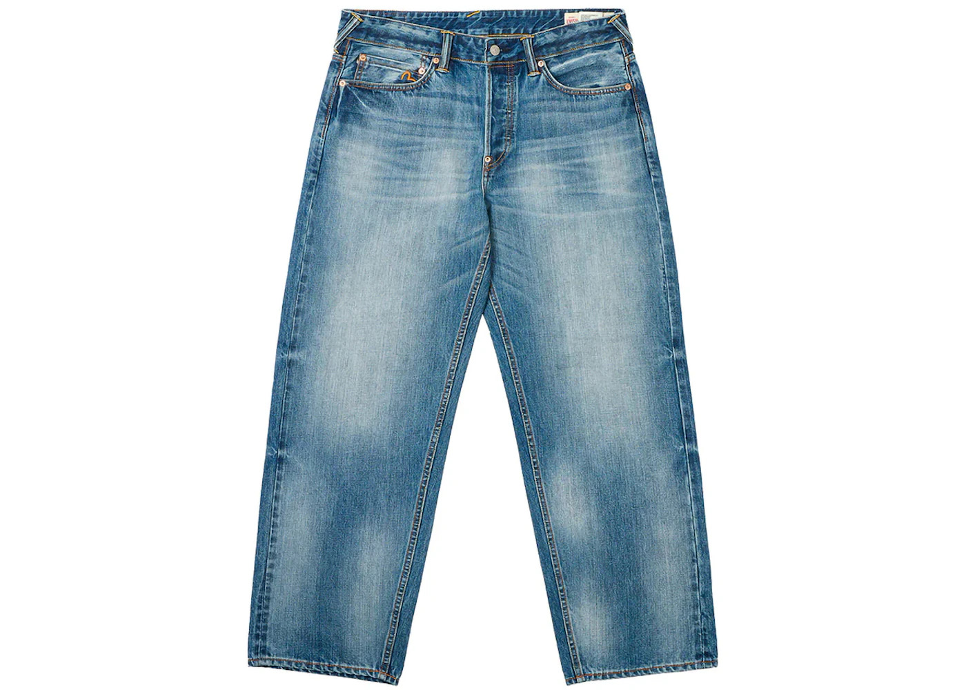 Palace x Evisu Dice Denim Jean Light Wash - 2