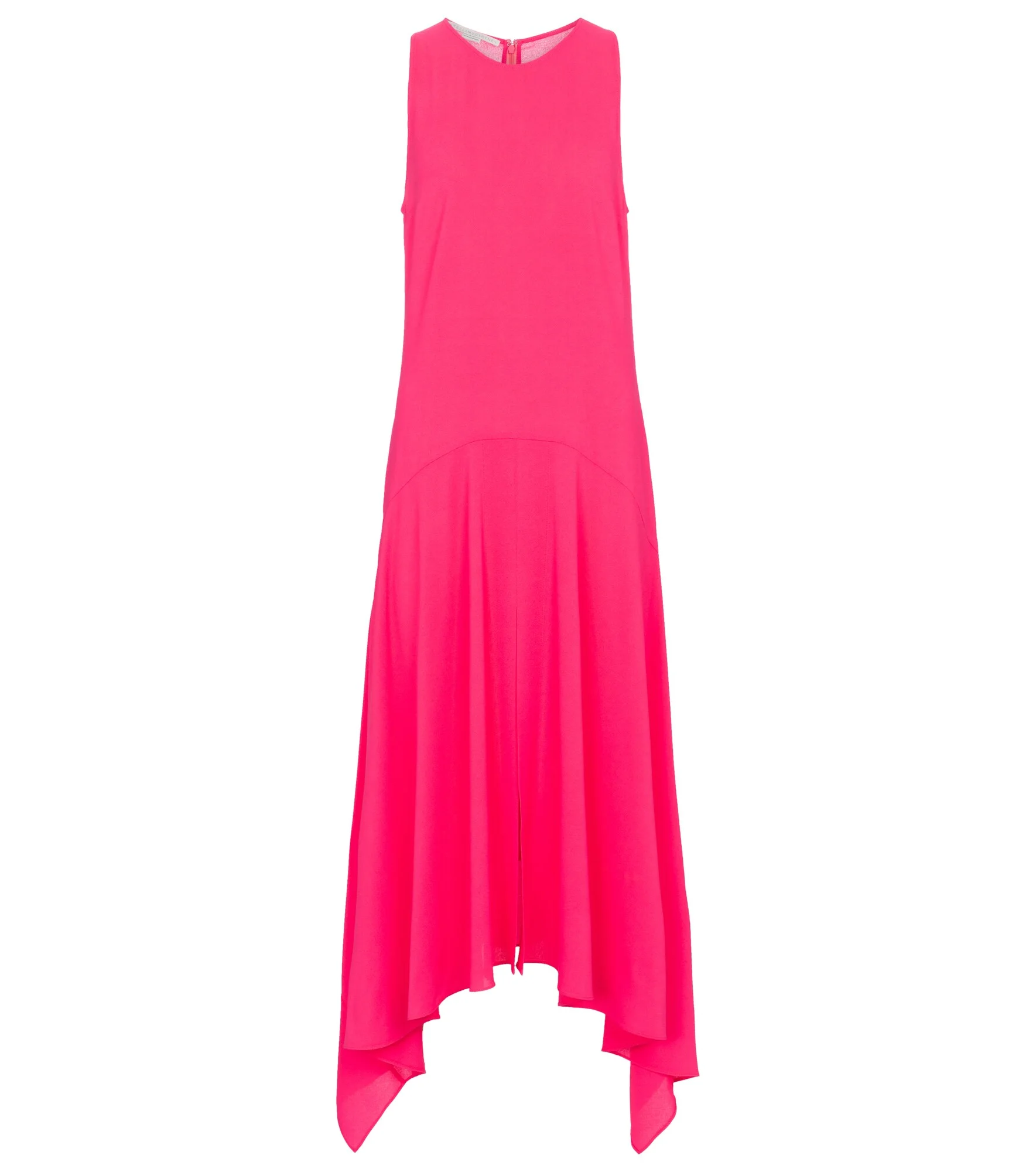 Handkerchief-hem midi dress - 1