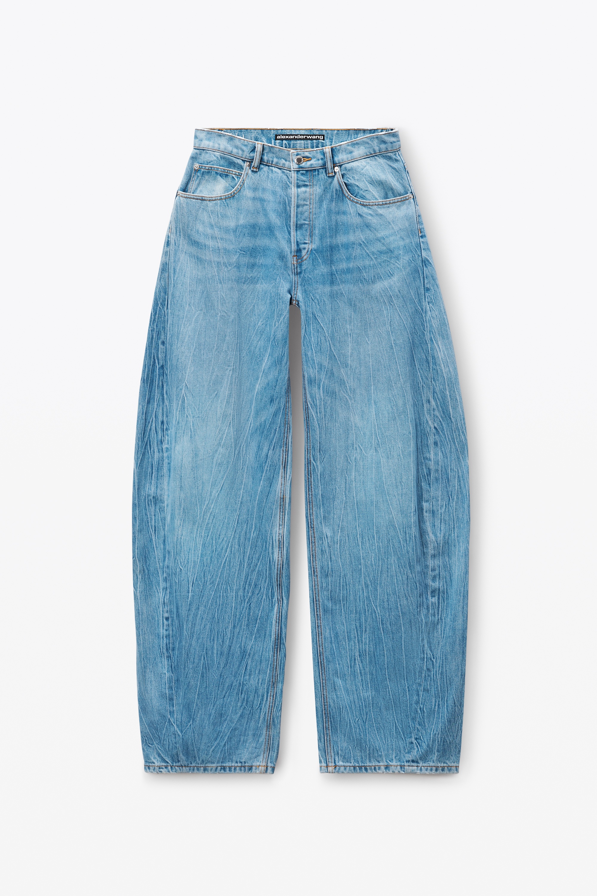 Alexander Wang low-rise rounded oversized jeans | REVERSIBLE