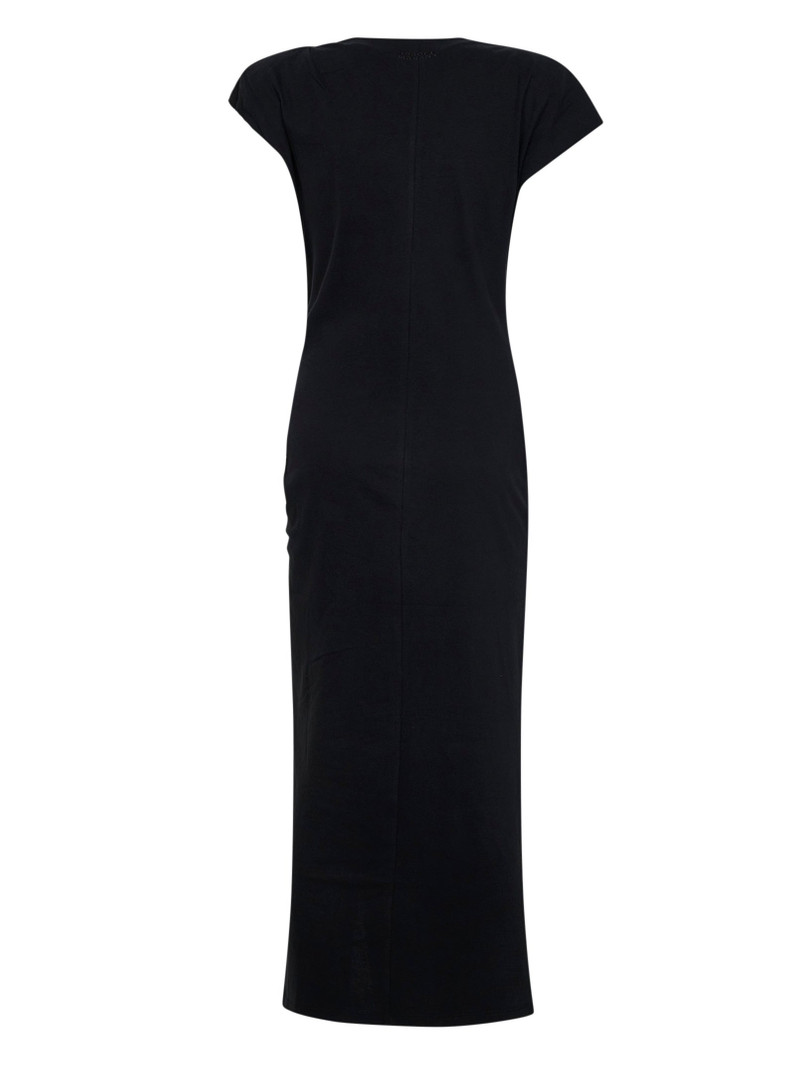 Isabel Marant Black cotton jersey Nadela long dress outlook