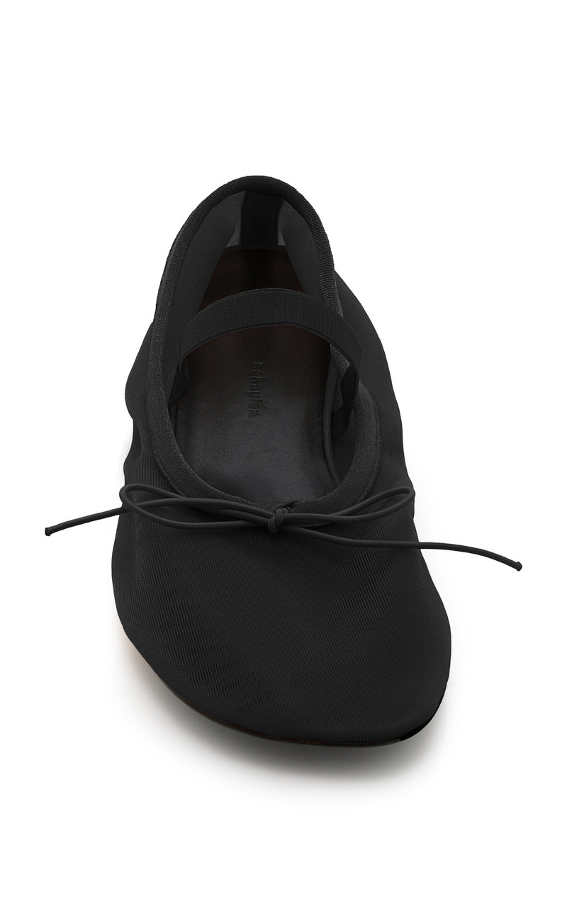 Proenza Schouler Glove Mesh Mary Jane Ballet Flats black outlook