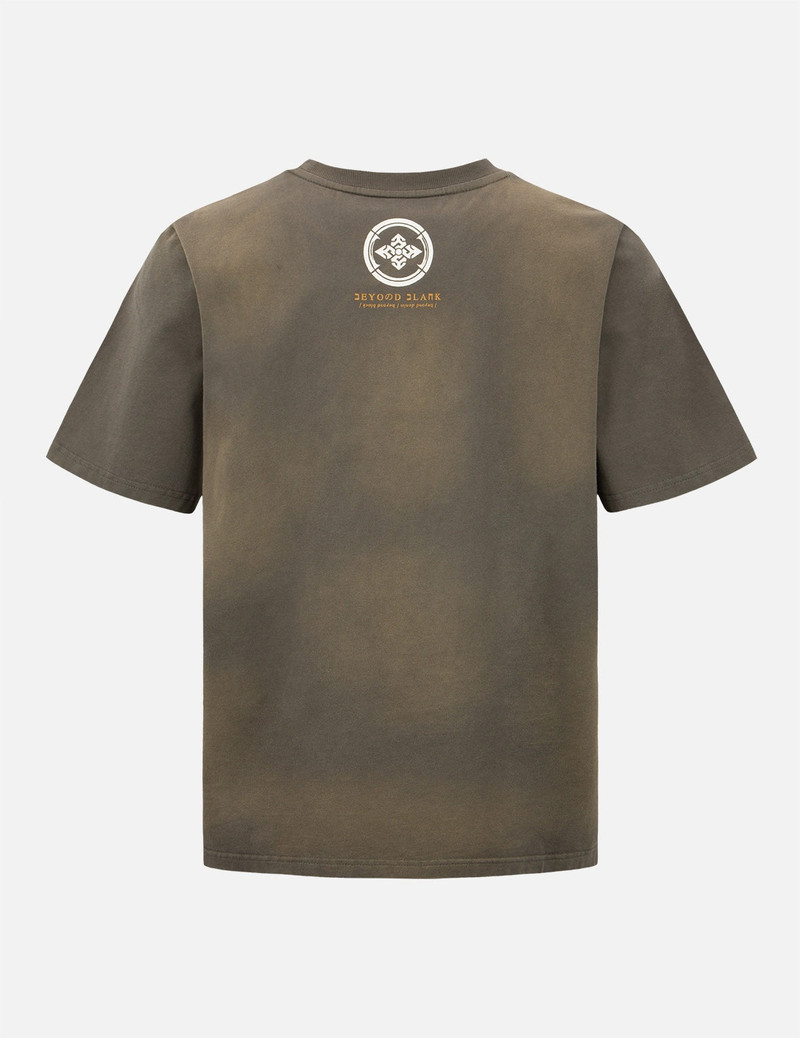 EVISU Seagull and Logo Print T-shirt outlook