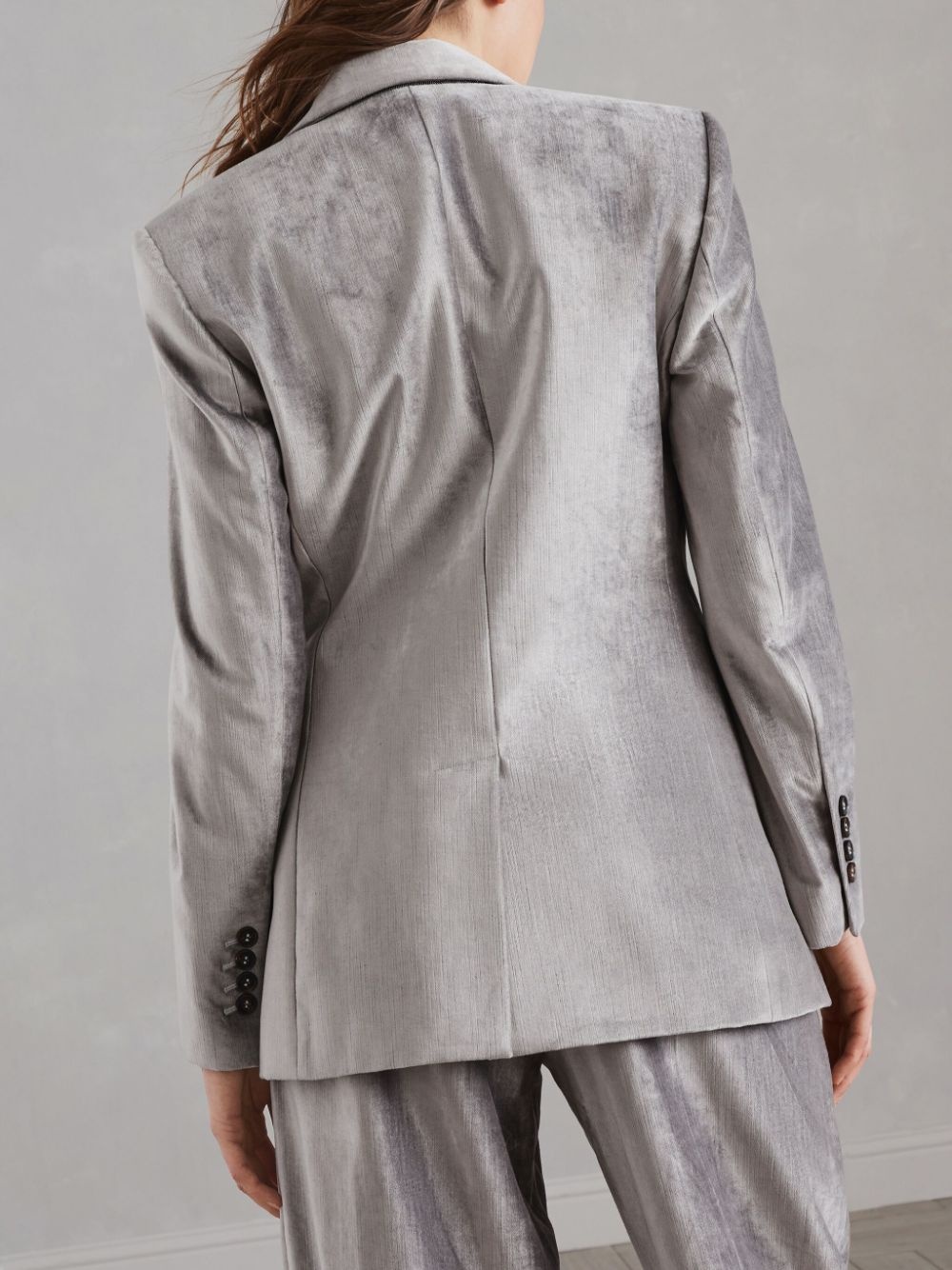 velvet blazer - 4