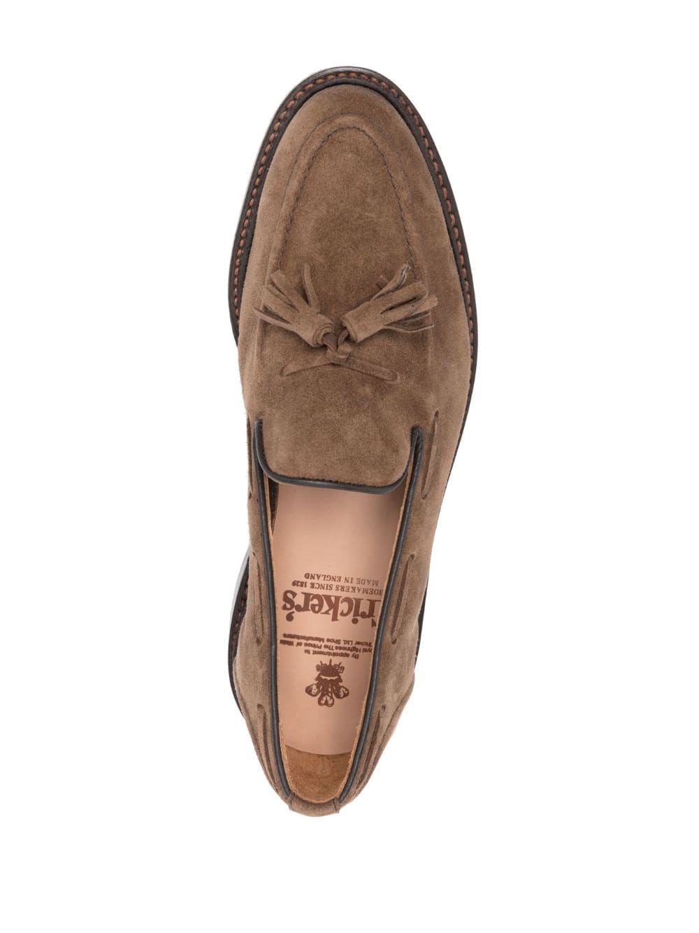 tassel-detail leather loafers - 4