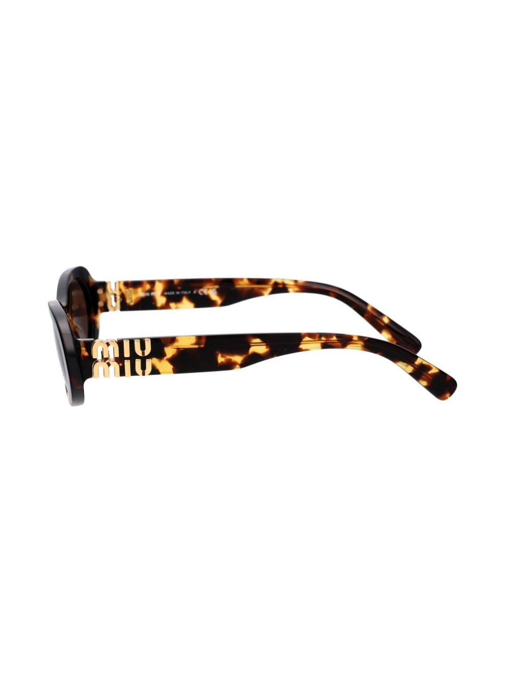 oval-frame sunglasses - 3