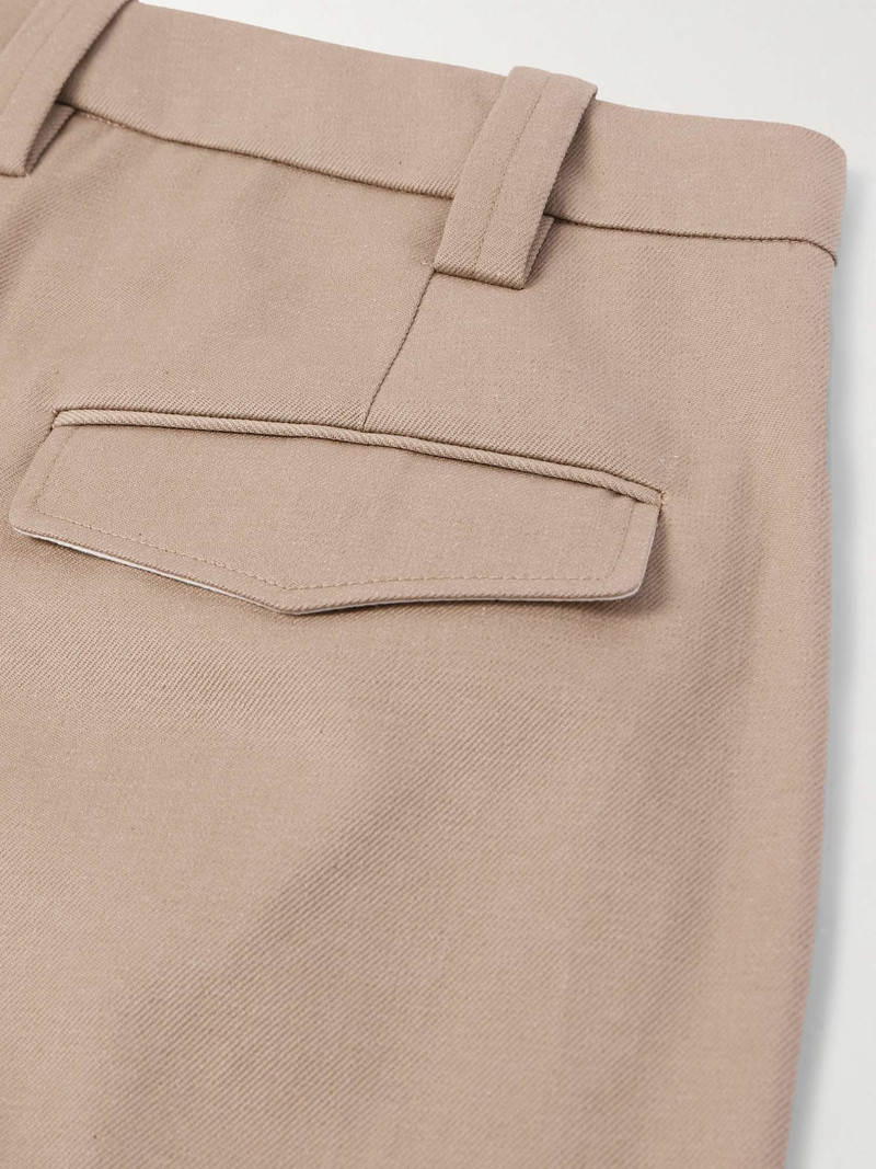Renato Straight-Leg Virgin Wool and Cotton-Blend Twill Suit Trousers 5