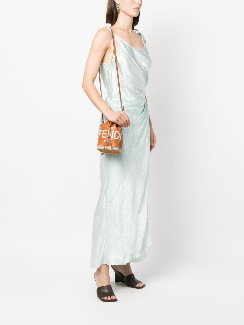 small Mon Tresor leather bucket bag - 2