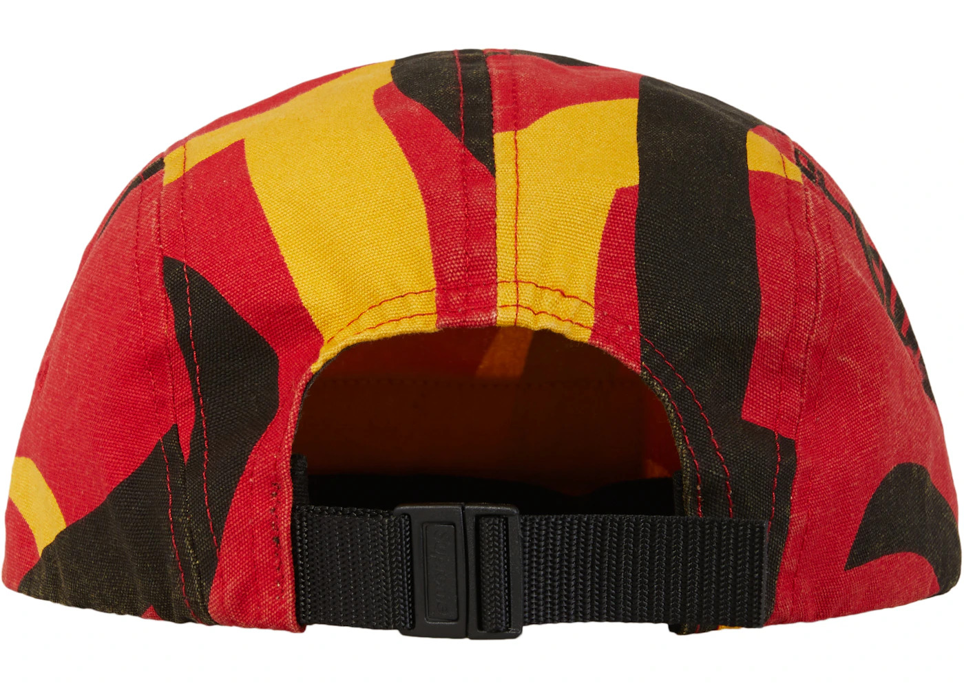 Supreme Military Camp Cap (FW19) Red Tribal Camo - 2