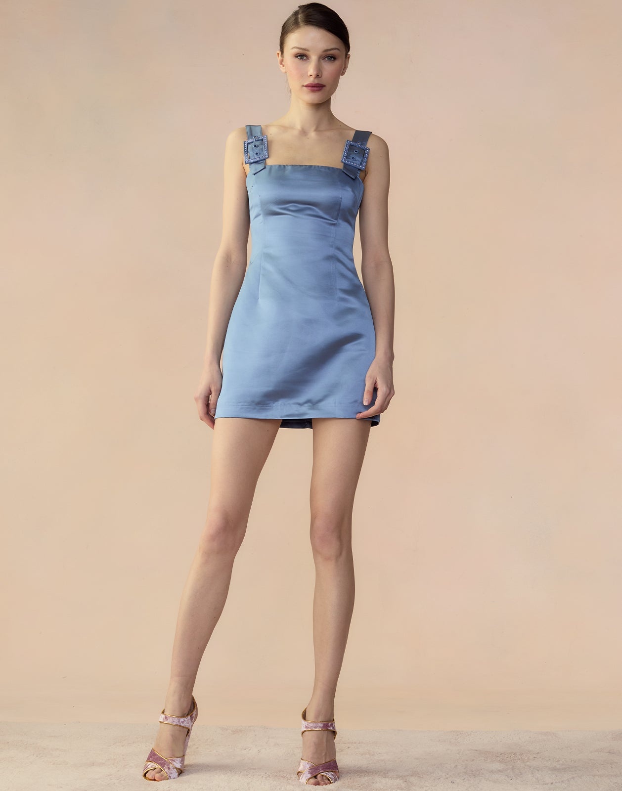 Gigi Satin Dress - 4