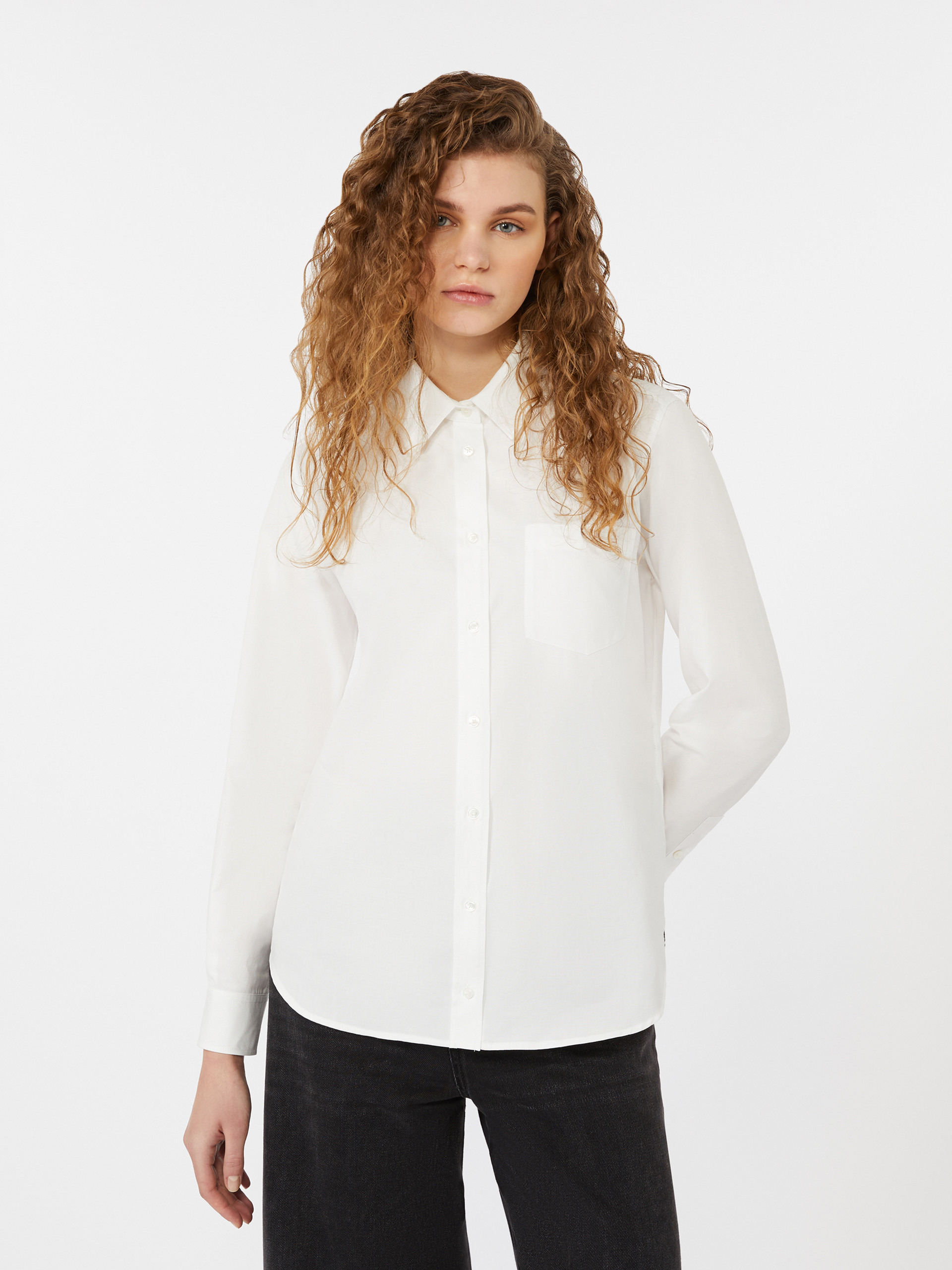 NICHEL Cotton Oxford shirt - 5