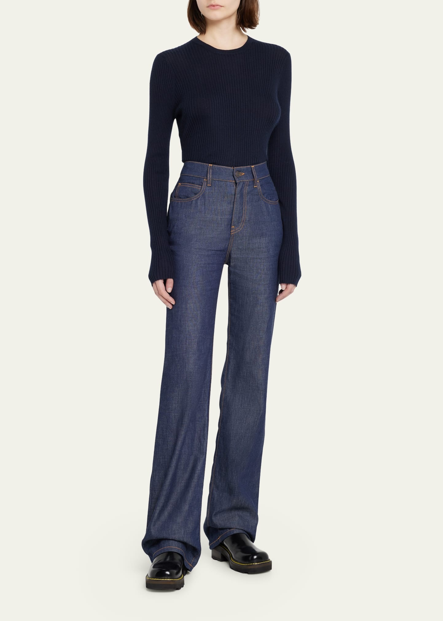 Browning Cashmere Ribbed Top - 2