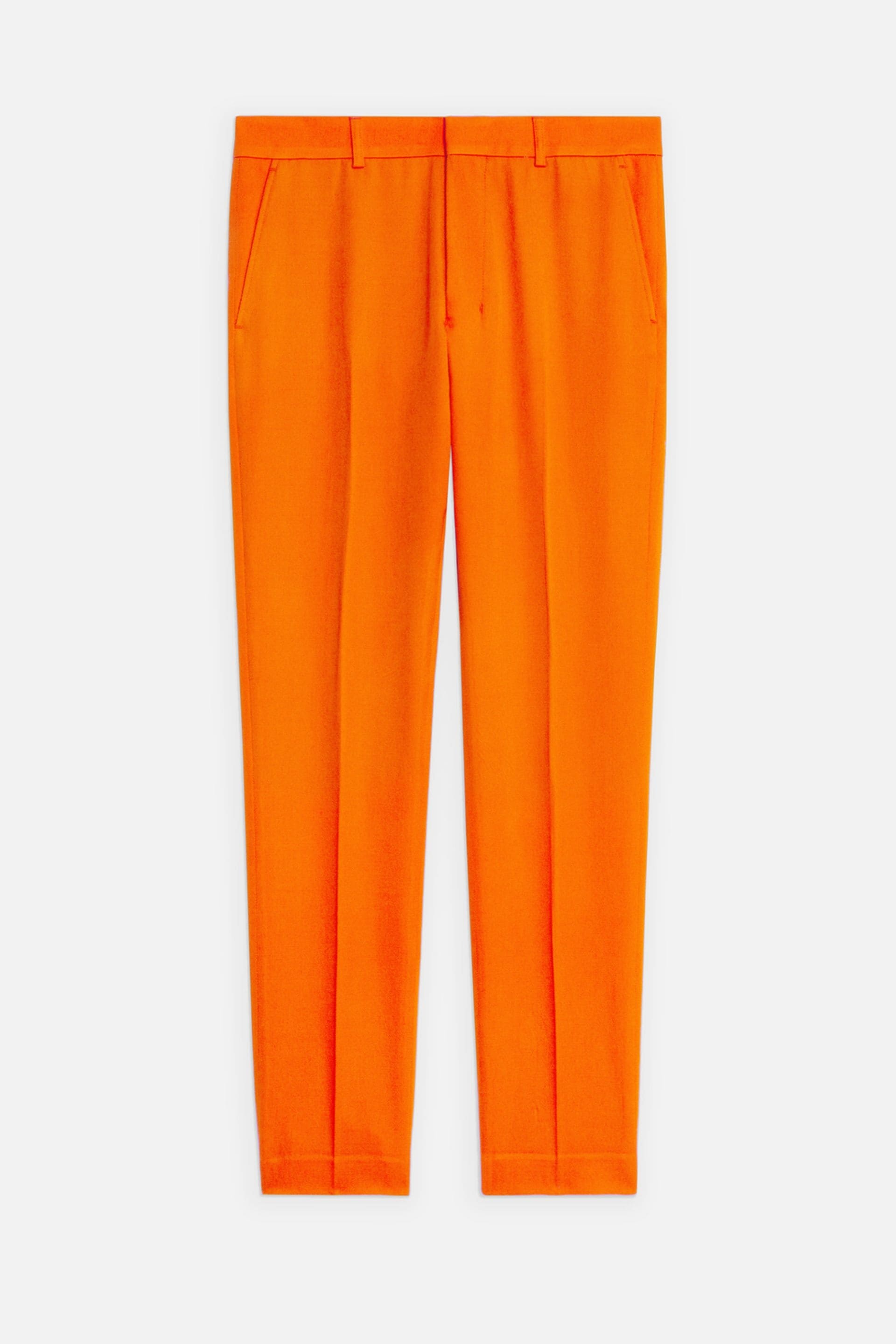 Cigarette Fit Trousers - 1