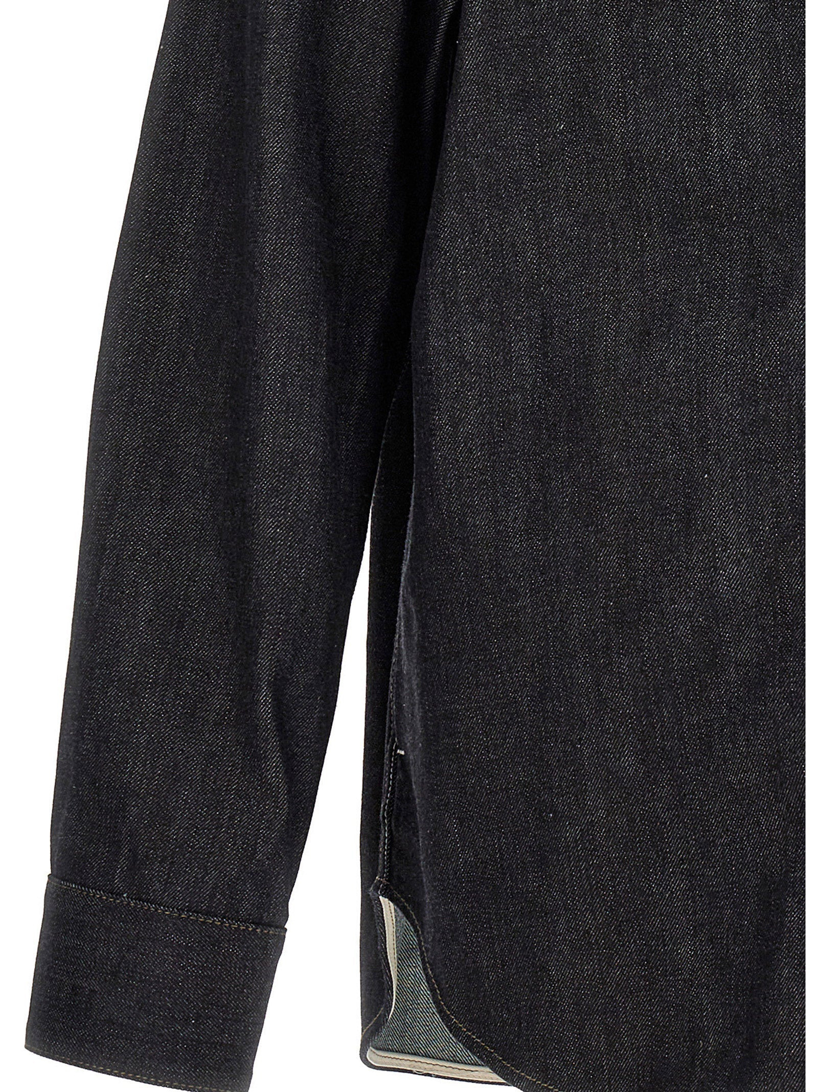 Jil Sander Men Denim Overshirt - 4