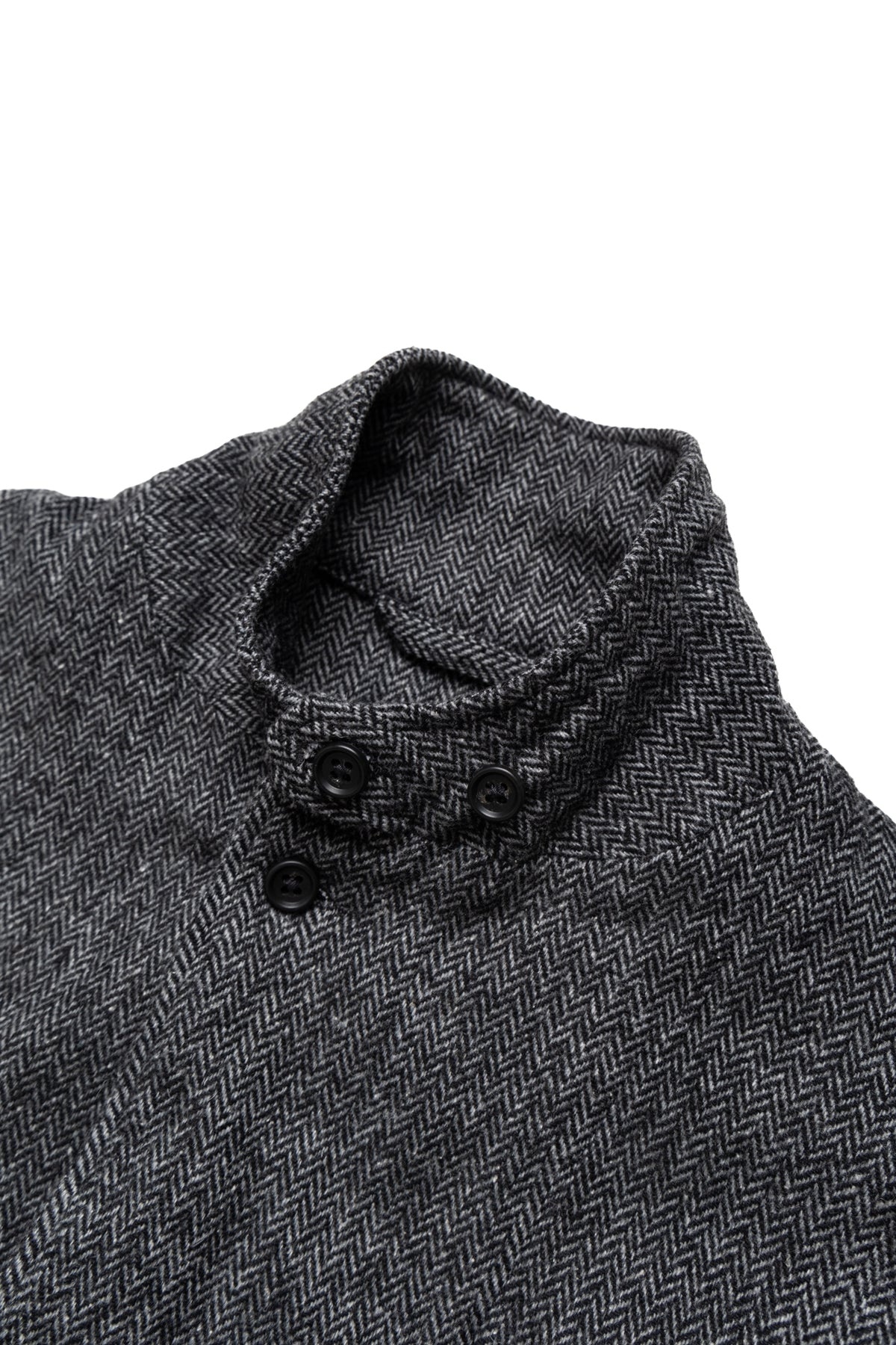 Loiter Jacket Poly Wool Herringbone - Grey - 7