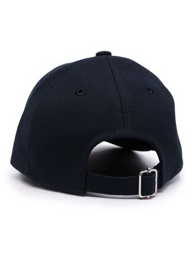 A.P.C. logo-patch six-panel cap outlook