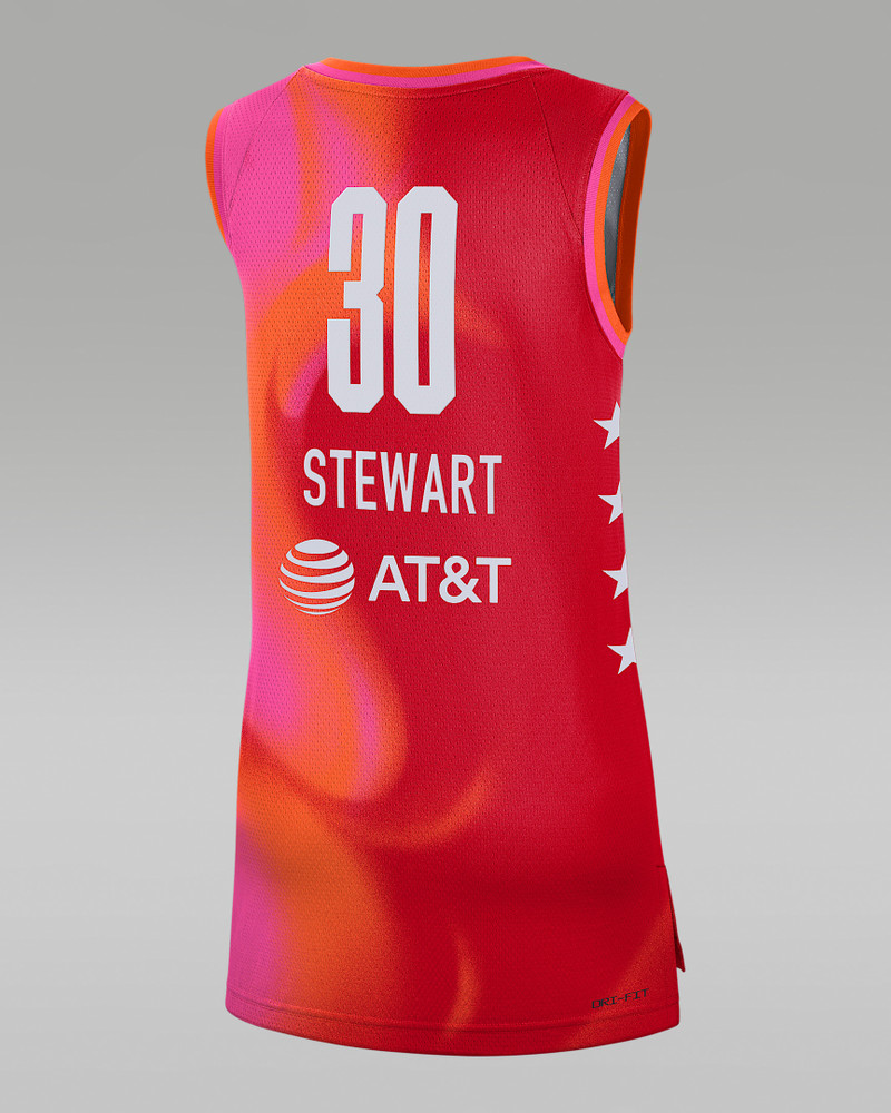 Breanna Stewart 2026 WNBA All-Star Jordan Dri-fit WNBA Game Victory Jersey 1