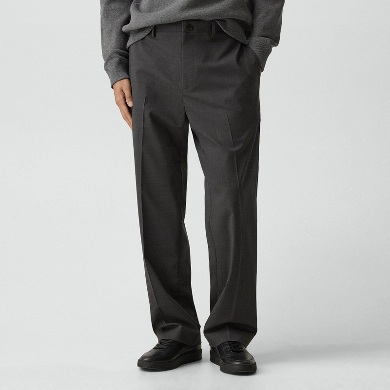 Straight Drawstring Pant in Motion Wool 5