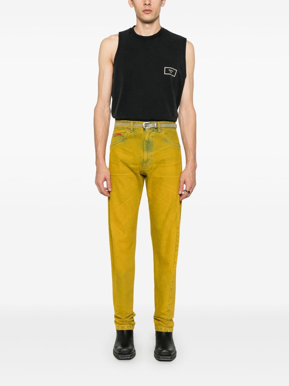 logo-print tank top - 2
