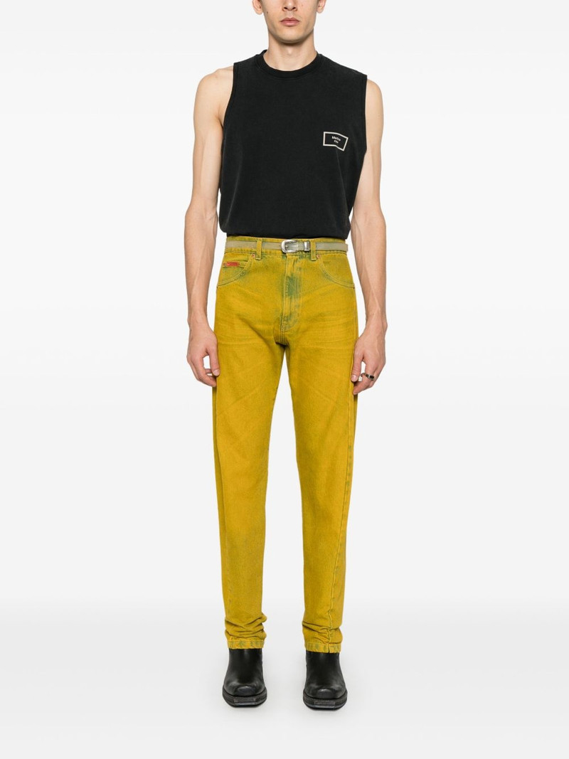 Martine Rose logo-print tank top outlook