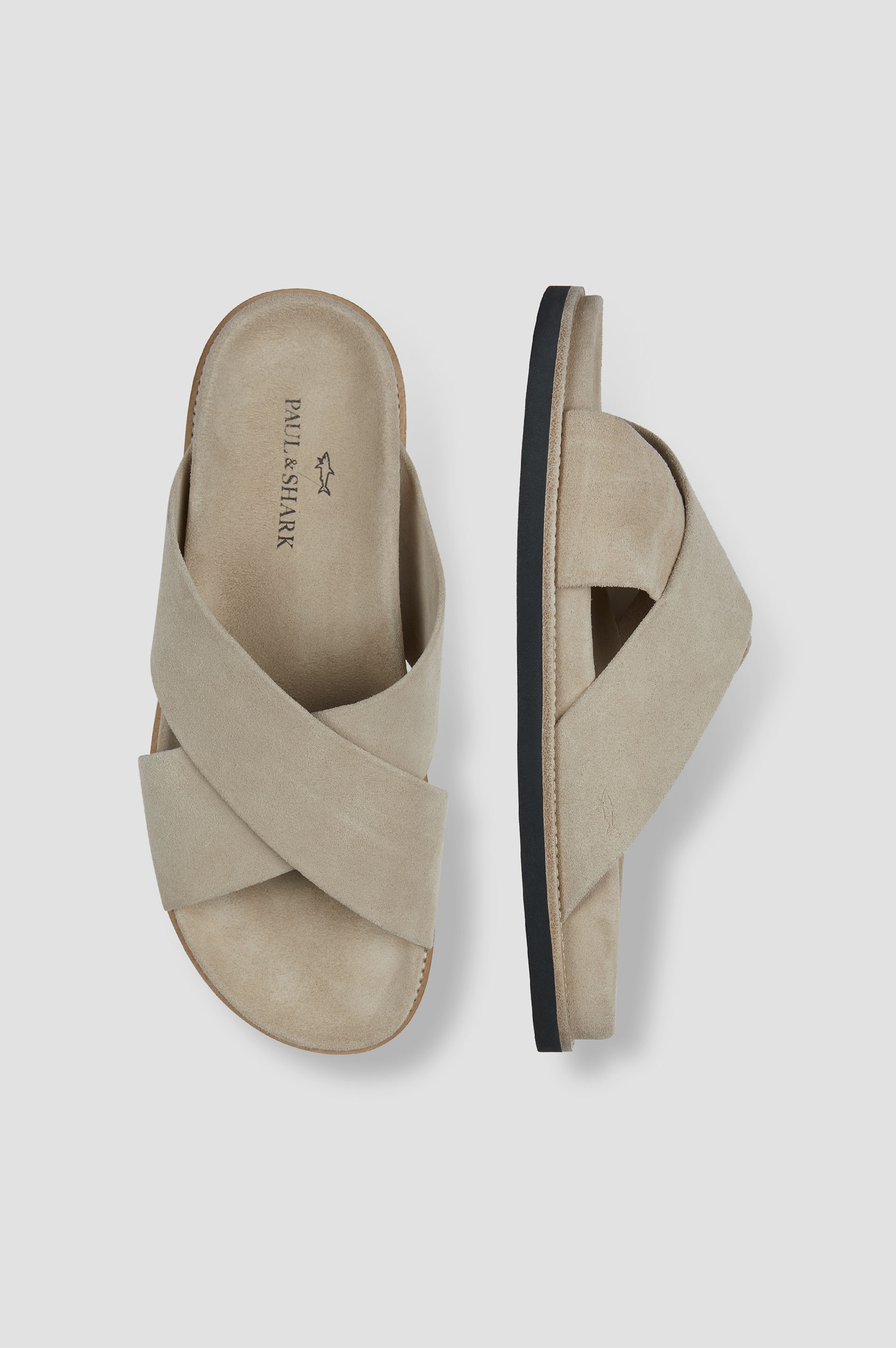SUEDE SLIDES - 2