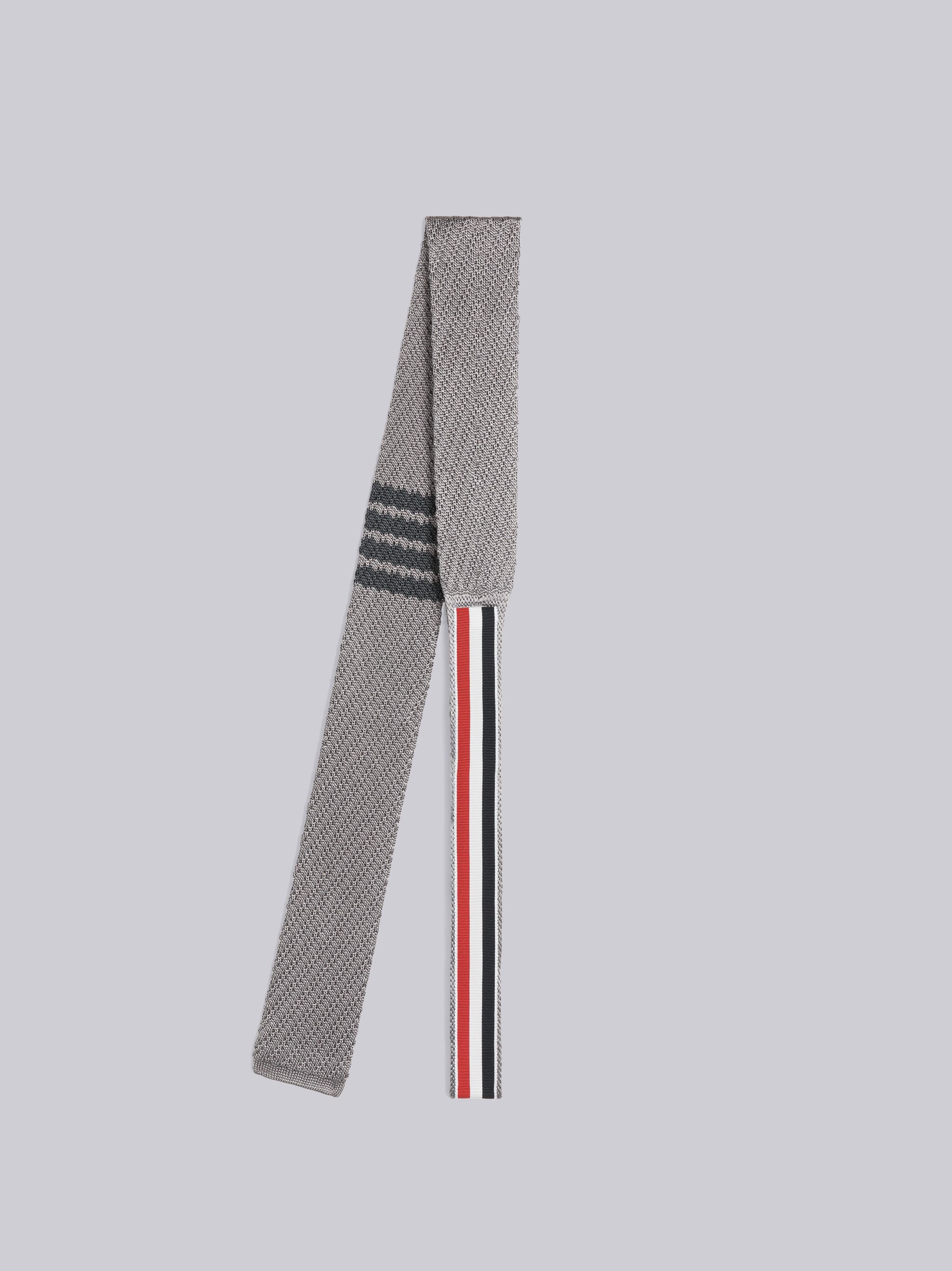 Silk Knit 4-Bar Tie - 3