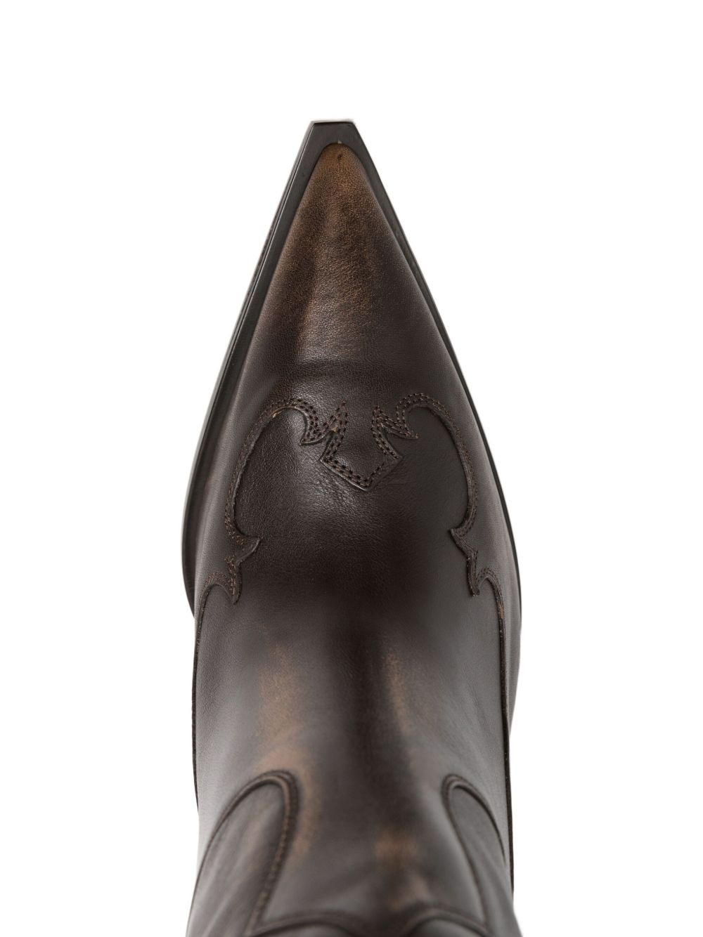 pointed-toe stiletto-heel boots - 4