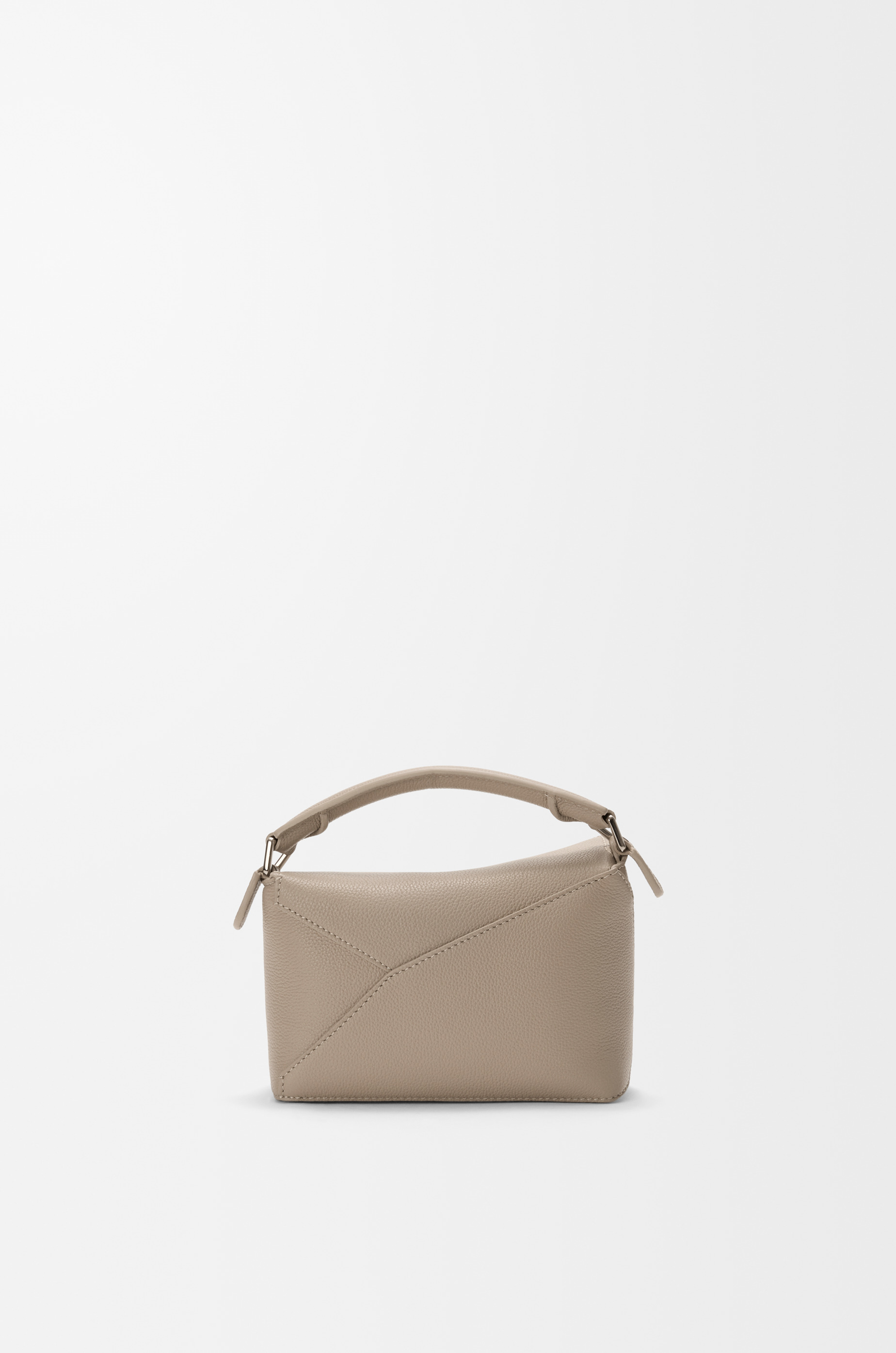 Mini Puzzle Edge bag in soft grained calfskin - 4