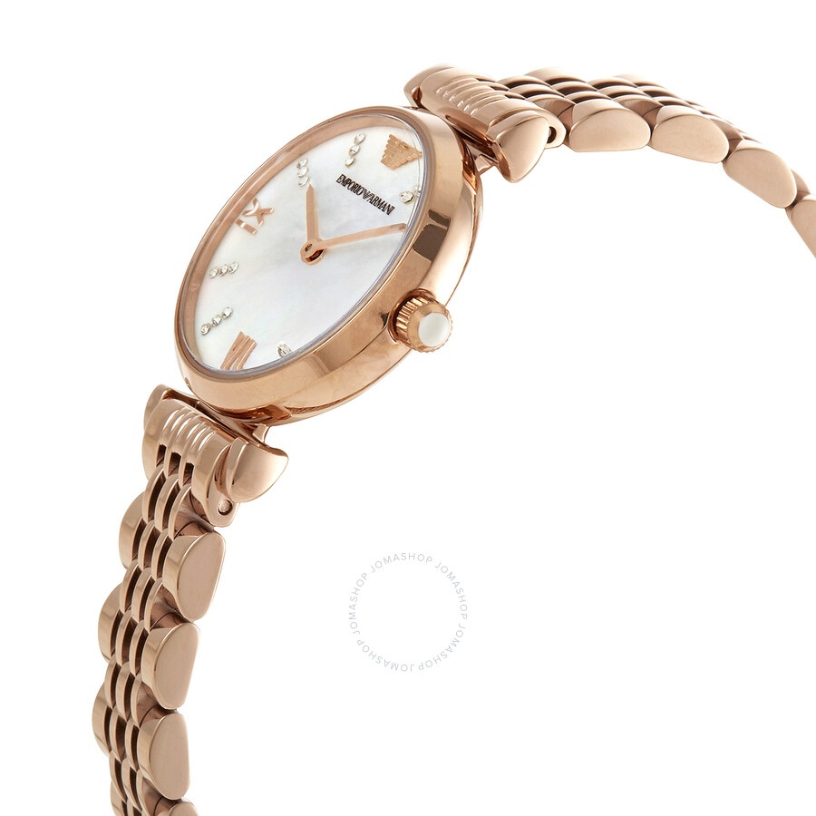 Emporio Armani Gianni T-Bar Quartz Crystal Ladies Watch AR11316 - 2