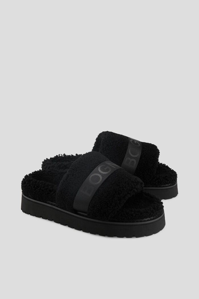 Granada Slides in Black - 3