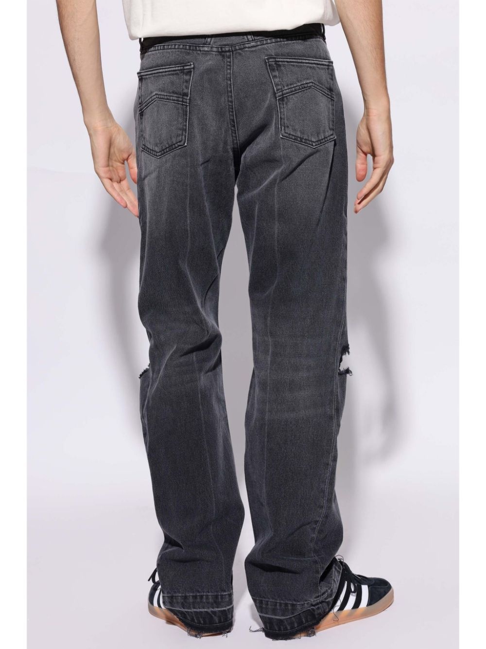 distressed jeans - 4