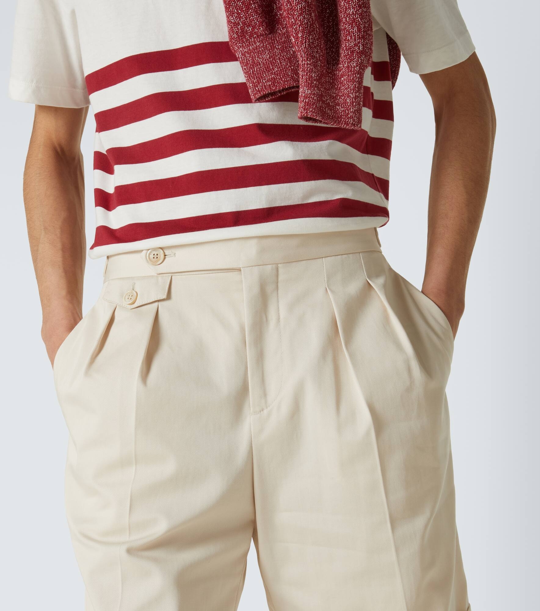 Cotton Bermuda shorts - 5