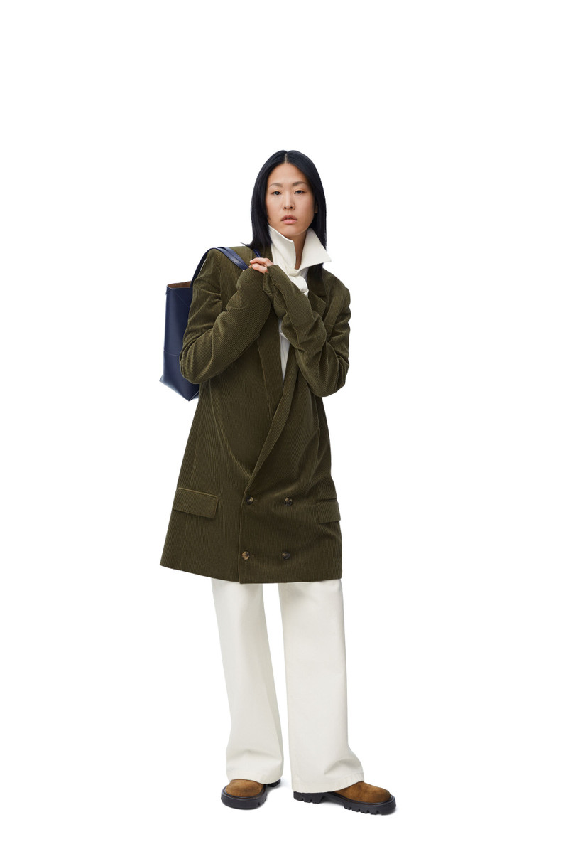 Loewe Tailored jacket in cotton and cashmere outlook