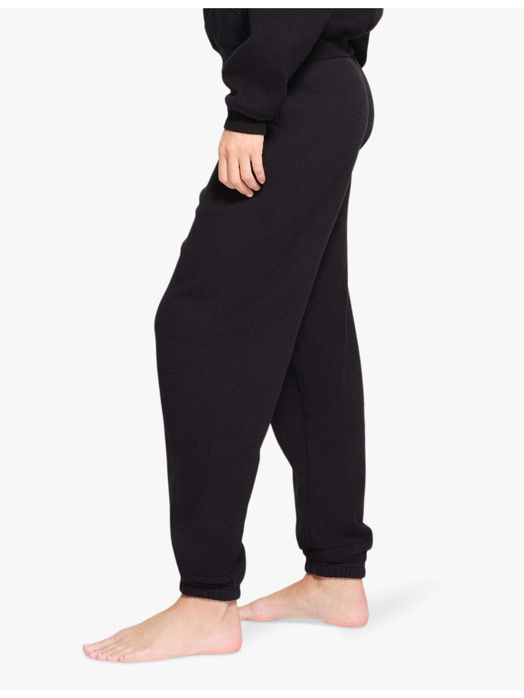Elasticated-waist fleece jogging bottoms - 3