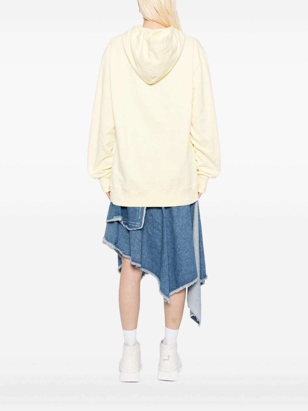 logo-embroidered hoodie - 4