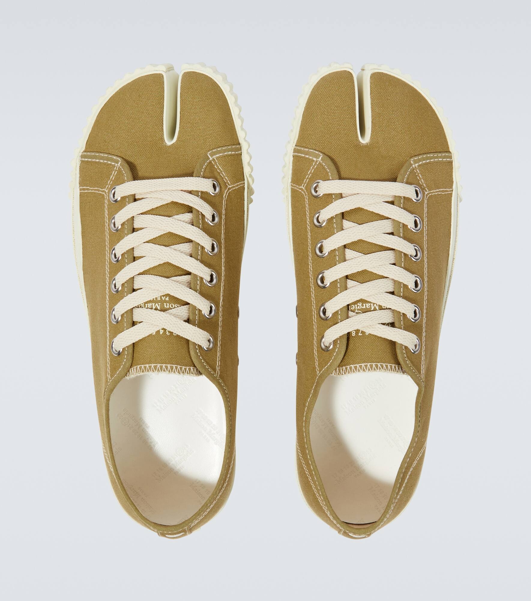 Tabi canvas sneakers - 4
